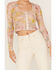 Image #3 - Free People Women's Angelina Floral Print Crop Top, Light Pink, hi-res