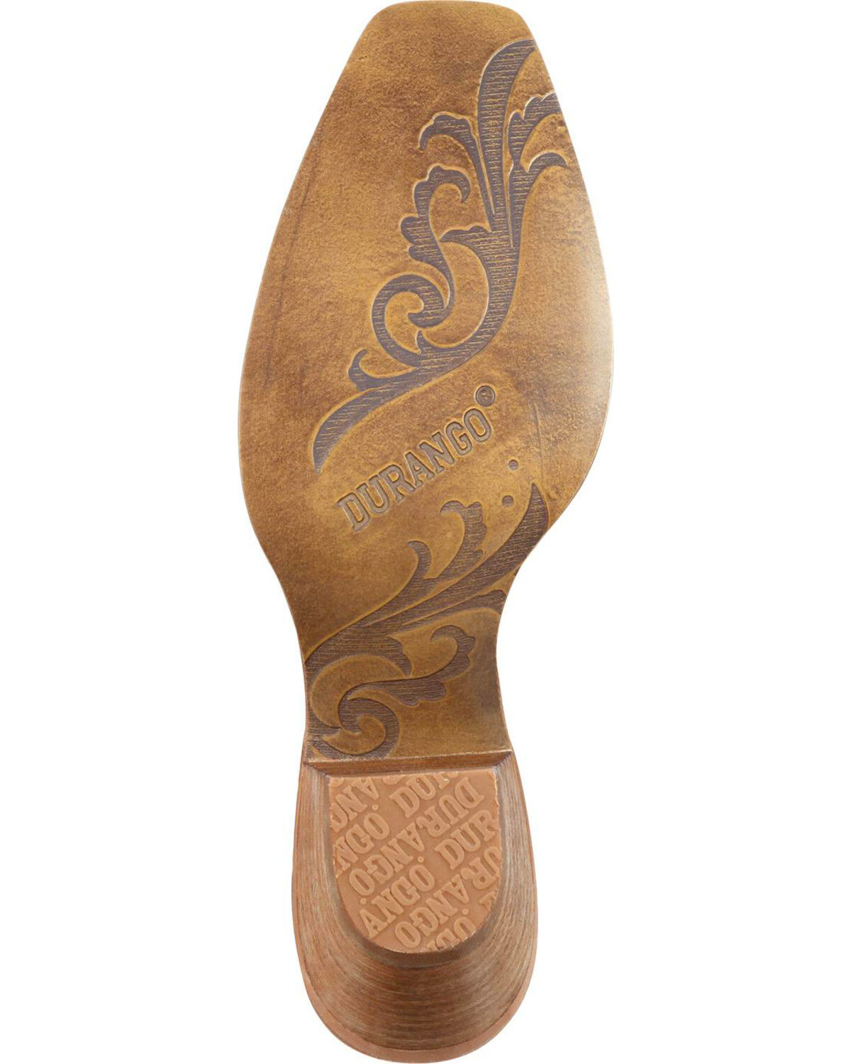 Image #3 - Durango Women's American Flag Buckle Western Boots, Brown, hi-res