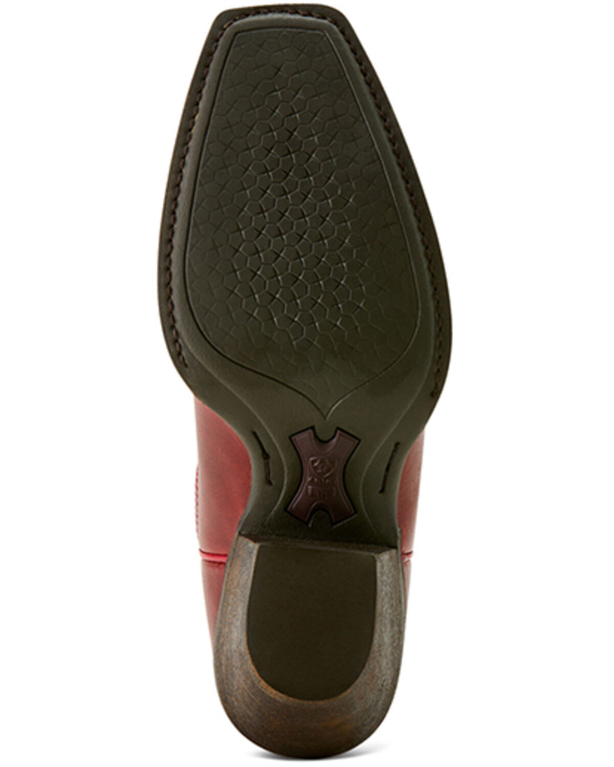 Image #5 - Ariat Women's Madison Western Boots - Square Toe, Red, hi-res