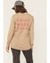 Image #4 - Ariat Women's Rebar Workman EST 1993 Long Sleeve Pocket Work Shirt, Khaki, hi-res