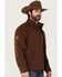 Image #2 - Ariat Men's Logo 2.0 Softshell Jacket - Big, Brown, hi-res
