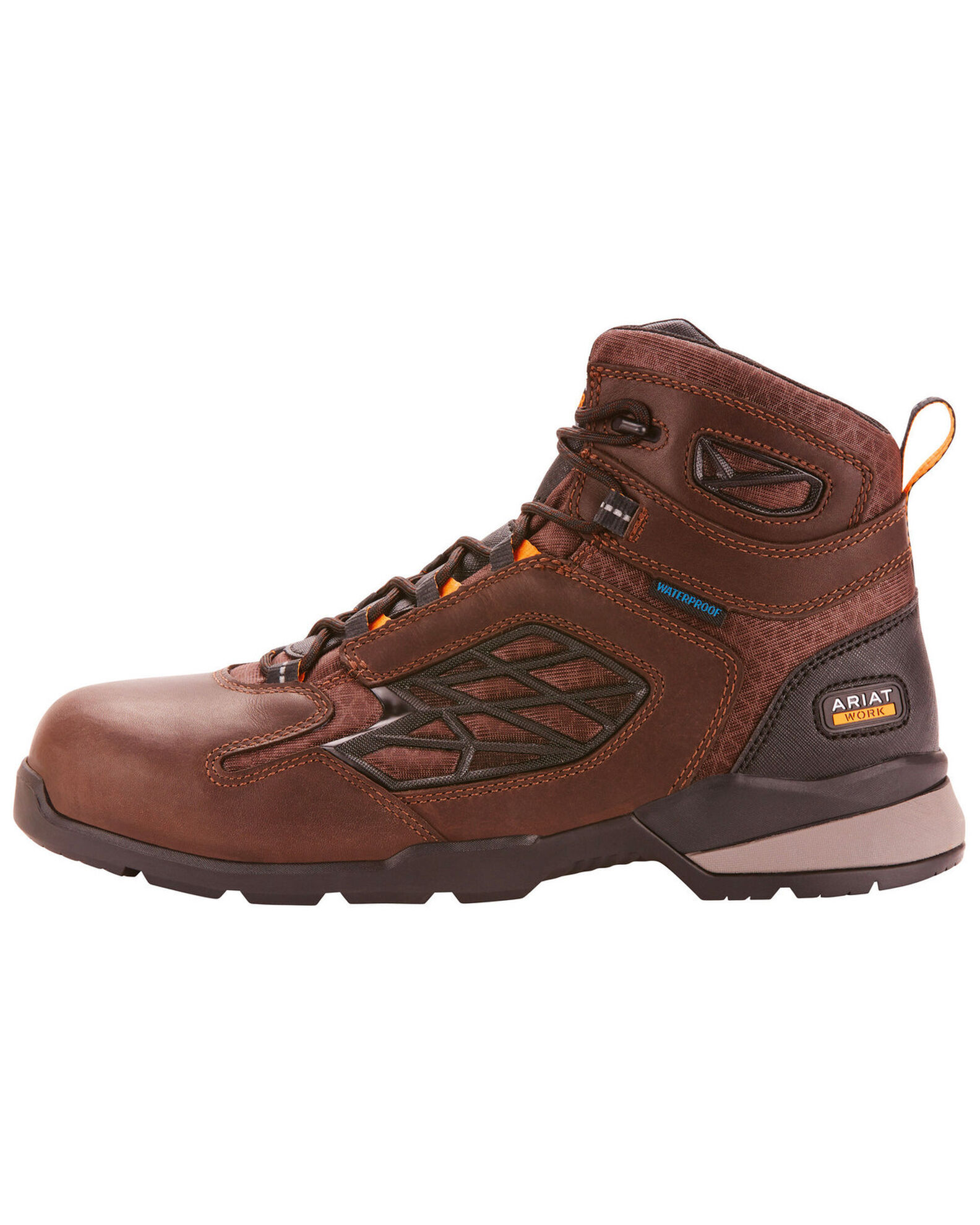 Product Name Ariat Men's Rebar Flex Waterproof Work Boots Composite Toe