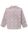 Image #2 - Wrangler Toddler Boys' Paisley Print Long Sleeve Snap Western Shirt, White, hi-res