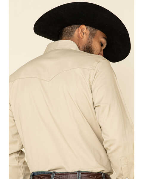 Image #6 - Wrangler Men's Advanced Comfort Long Sleeve Western Shirt, , hi-res