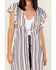 Image #3 - Rock & Roll Denim Women's Americana Stripe Kimono, Red/white/blue, hi-res