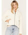 Image #2 - Cleo + Wolf Women's Quilted Corduroy Puffer Jacket, Ivory, hi-res