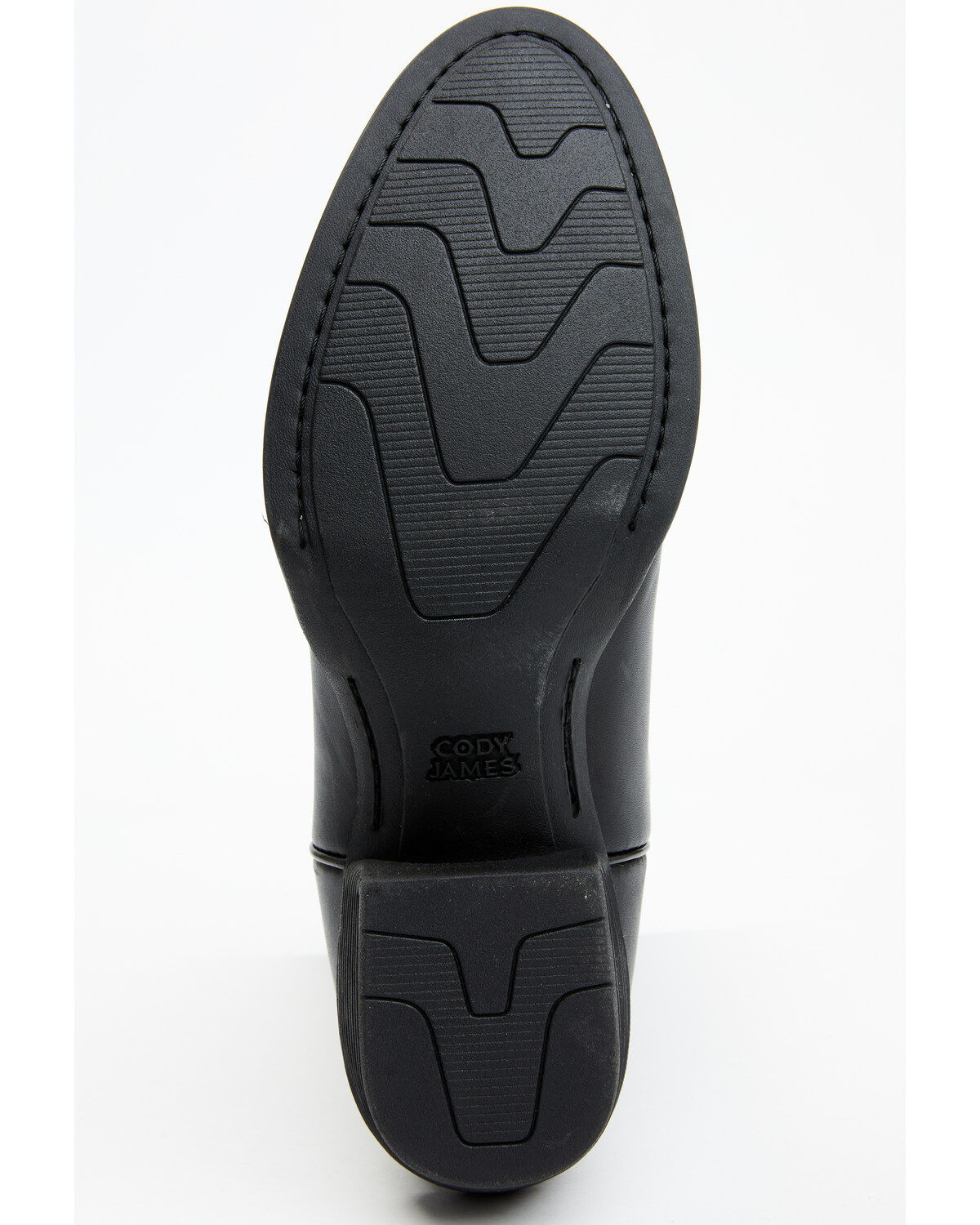 Image #7 - Cody James Men's Larsen Western Boots - Round Toe, Black, hi-res