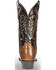 Image #7 - Dan Post Men's Two Tone Water Snake Cowboy Boots - Round Toe, , hi-res