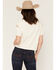 Image #4 - Rock & Roll Denim Women's Western Steer Short Sleeve Graphic Tee, Cream, hi-res