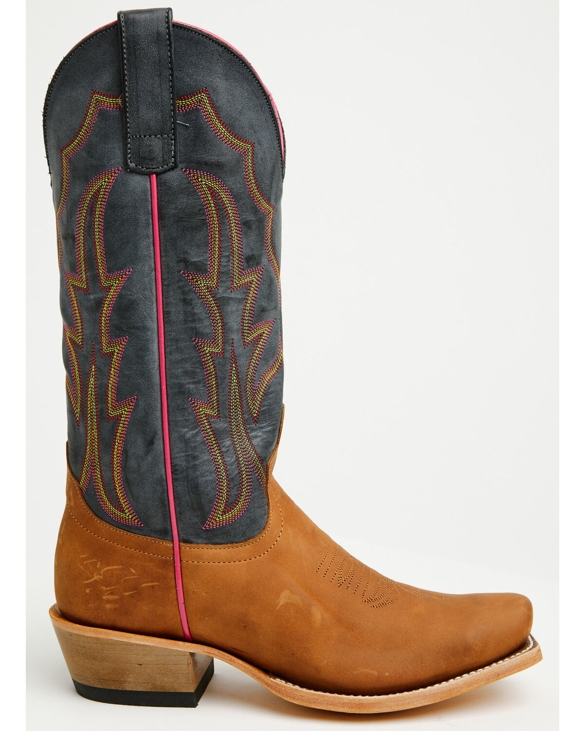 Image #2 - Macie Bean Women's Yippee Ki Heyyy Tall Western Boots - Square Toe, Tan, hi-res