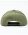 Brixton Men's Crest Circle Logo Patch Ball Cap, Olive, hi-res