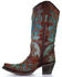 Image #3 - Corral Women's Turquoise Overlay Western Boots - Snip Toe, , hi-res