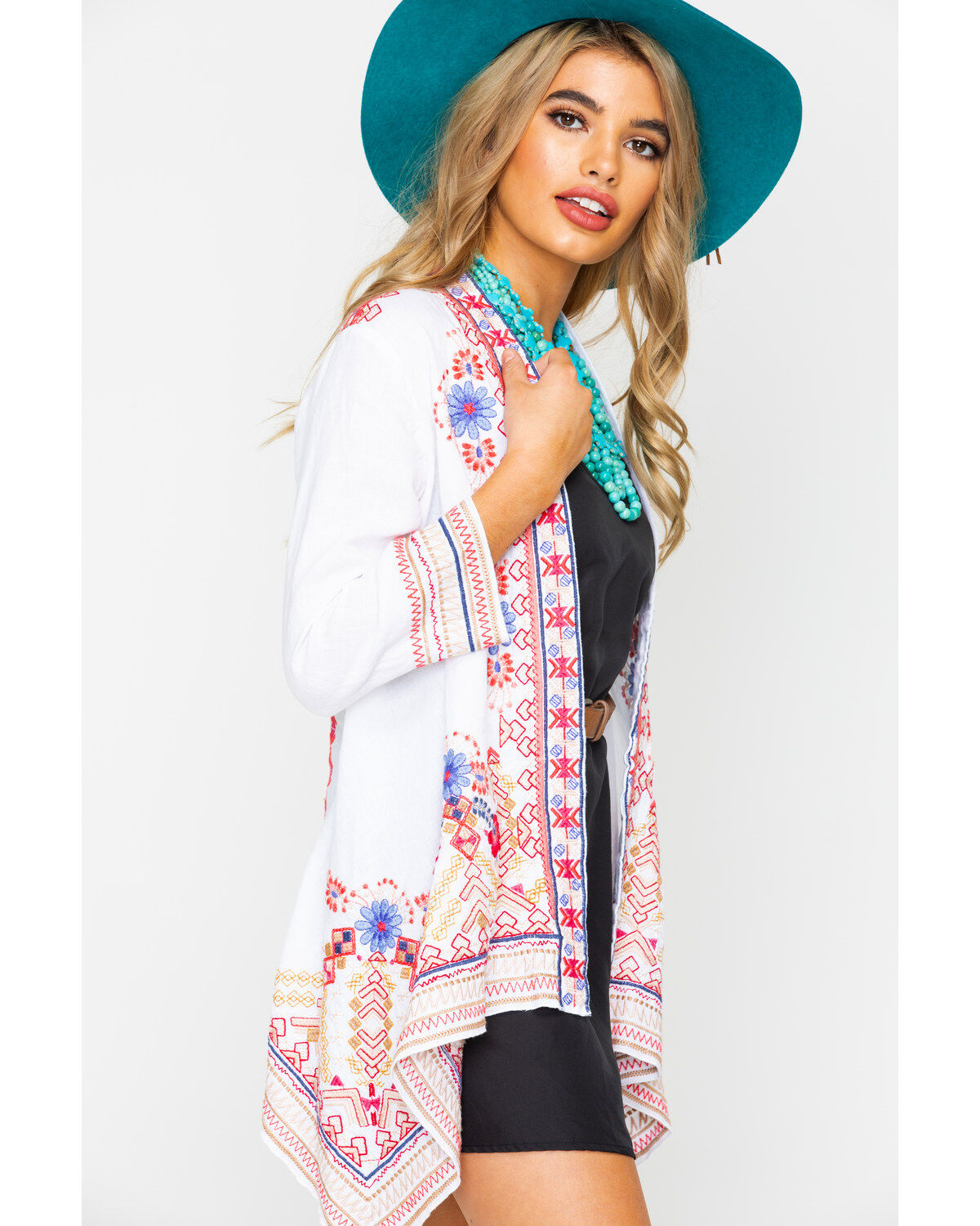 Image #3 - Johnny Was Women's Fredrique Draped Cardigan  , , hi-res