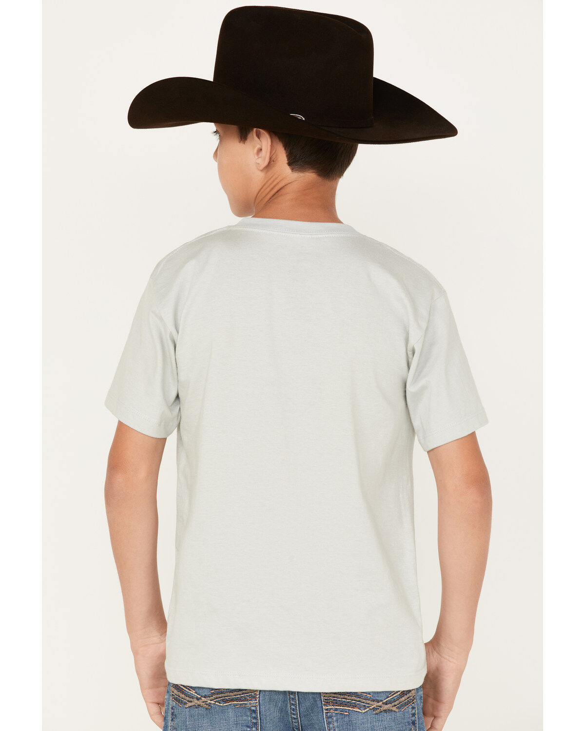 Image #4 - Cody James Boys' Scenic Lines Logo Graphic T-Shirt, Silver, hi-res