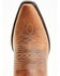 Laredo Women's Brown Fringe Western Performance Boots - Snip Toe, Brown, hi-res