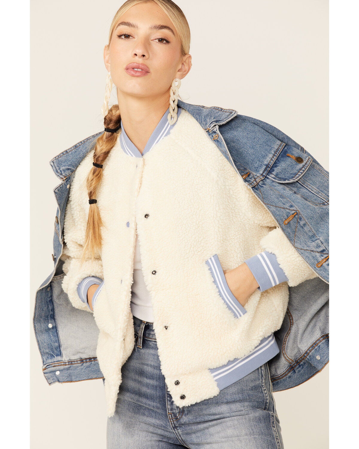 Wrangler Women's Sherpa Bomber Jacket