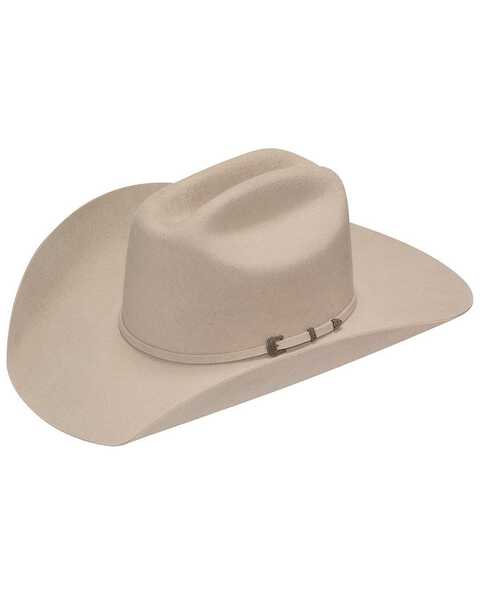 Twister Dallas 2X Felt Cowboy Hat, Silverbelly, hi-res