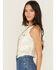 Image #2 - Levi's Women's Bella Denim Vest, Cream, hi-res