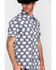Image #3 - Rock & Roll Denim Men's Crinkle Washed Palm Print Short Sleeve Western Shirt, , hi-res