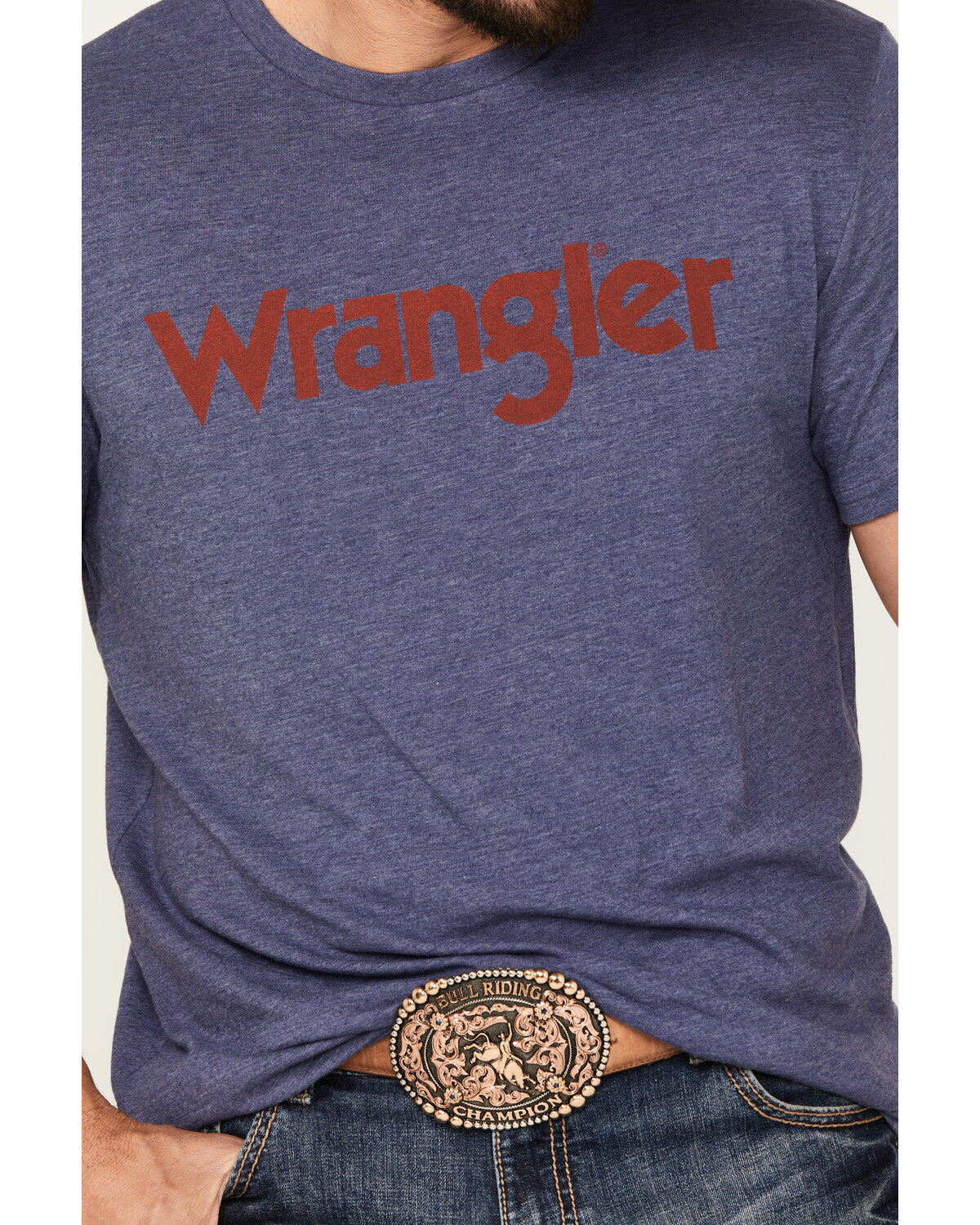 Image #3 - Wrangler Men's Logo Short Sleeve Graphic T-Shirt, , hi-res