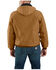 Image #2 - Carhartt Men's Flannel Lined Loose Fit Firm Duck Active Jacket - Big, Brown, hi-res