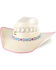 Charlie 1 Horse  Girls' Gracie Hat, Natural, hi-res