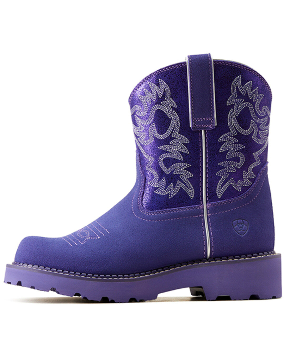Image #2 - Ariat Women's Fatbaby Western Boots - Round Toe, Purple, hi-res
