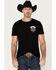 Image #2 - Cody James Men's Four Aces Short Sleeve Graphic T-Shirt, , hi-res