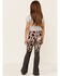 Image #3 - Ranch Dress'n Girls' High Rise Ember Stretch Flare Jeans, Grey, hi-res