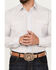 Rough Stock by Panhandle Men's Dobby Striped Print Long Sleeve Pearl Snap Western Shirt, White, hi-res