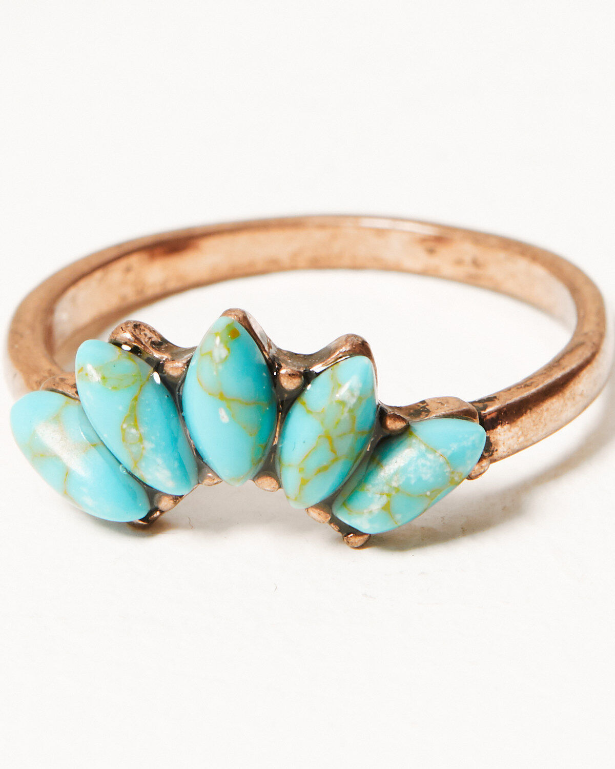 Image #5 - Shyanne Women's Copper Concho & Longhorn Earring Set, Rust Copper, hi-res