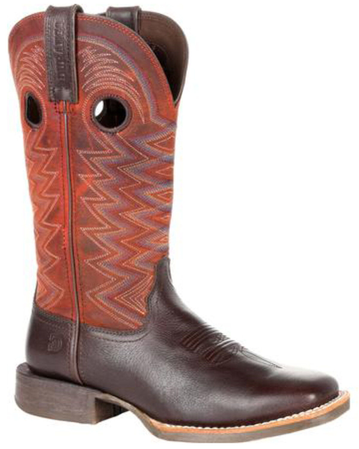 Image #1 - Durango Women's Lady Rebel Pro Crimson Western Boots - Square Toe, , hi-res