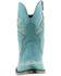 Liberty Black Women's Side Bug & Wrinkle Fontana Crack Short Western Boots - Pointed Toe, Turquoise, hi-res