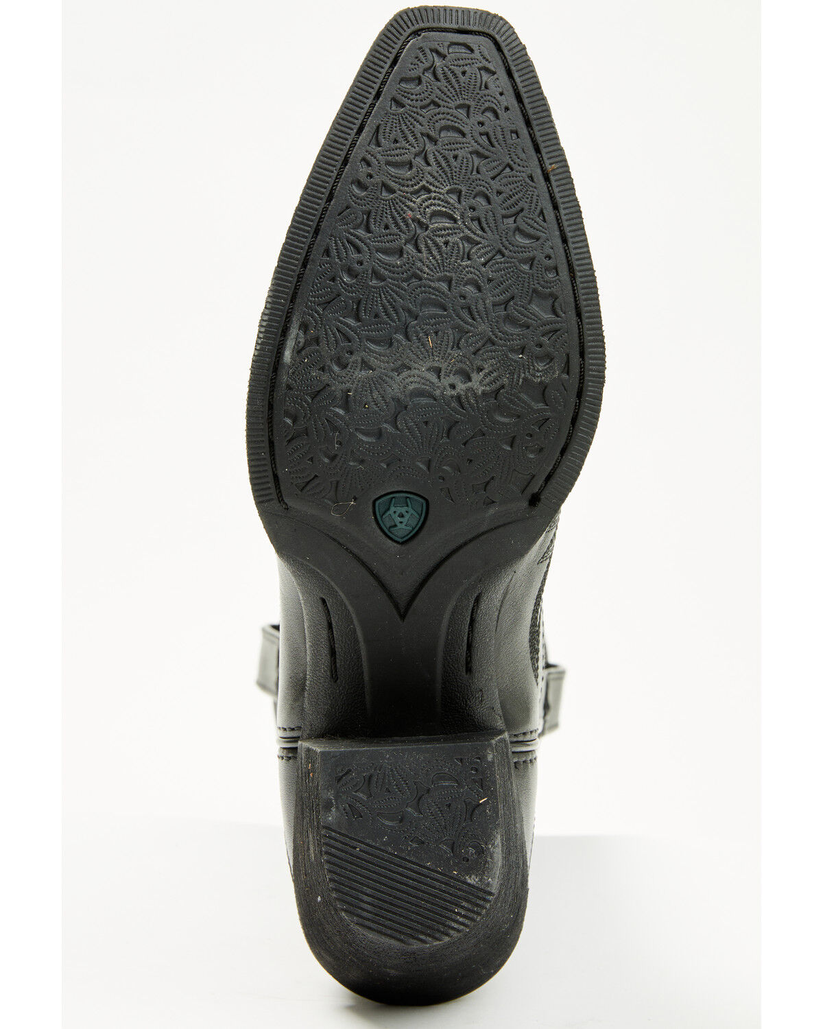 Image #7 - Ariat Women's Round Up Collins Western Boots - Snip Toe, Black, hi-res