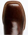 Dan Post Men's Watersnake Western Boots - Broad Square Toe, Tan, hi-res