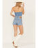 Image #3 - Levi's Women's Medium Wash 501® High Rise Original Shorts, Medium Wash, hi-res