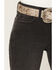 Image #2 - Shyanne Women's Petunia High Rise Trouser Comfort Stretch Denim Jeans, Black, hi-res