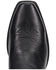 Image #6 - El Dorado Men's Handmade Vanquished Calf Western Boots - Square Toe, Black, hi-res