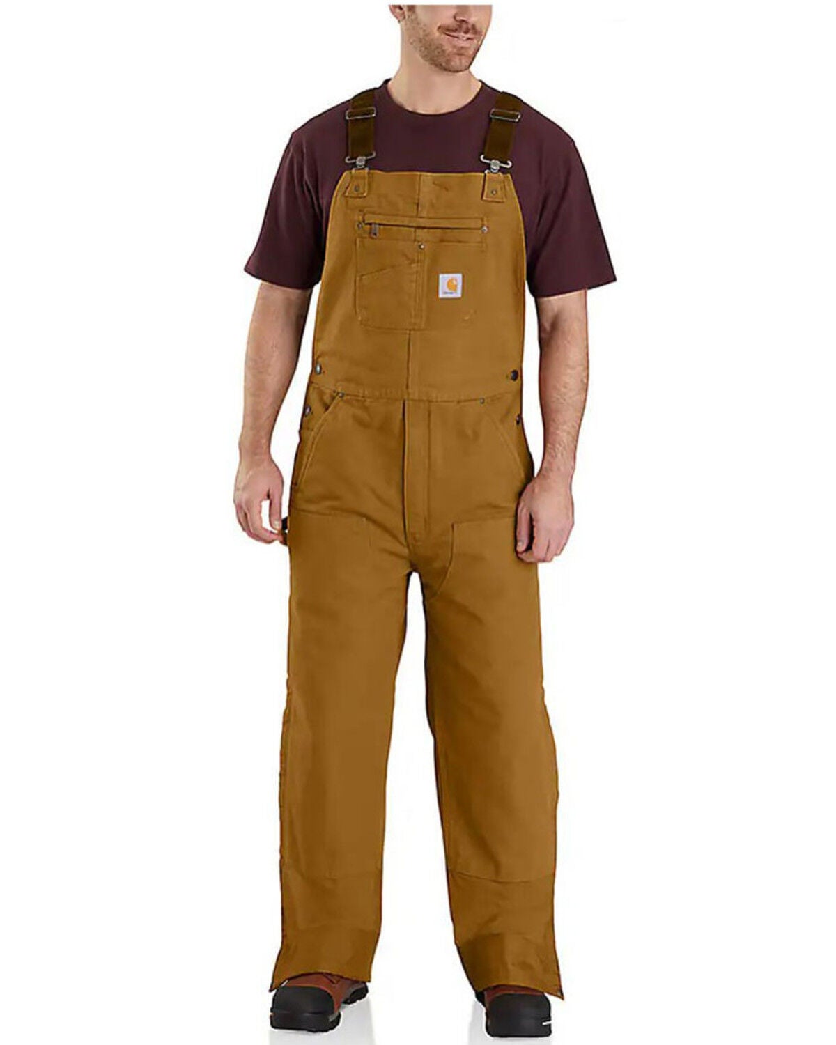 black carhartt bibs mens