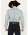 Image #4 - Stetson Men's Paisley Print Long Sleeve Pearl Snap Western Shirt, Blue, hi-res