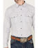 Image #3 - Moonshine Men's Classy Malange Print Long Sleeve Snap Western Shirt, Grey, hi-res