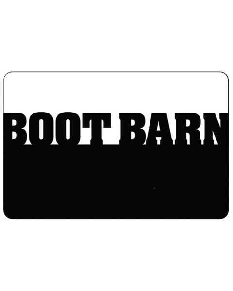 Boot Barn Black And White Logo Gift Card, No Color, hi-res