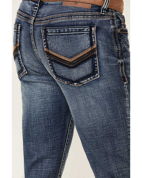 Cody James Core Men's Bannon Dark Wash Stretch Slim Straight Jeans , Blue, hi-res