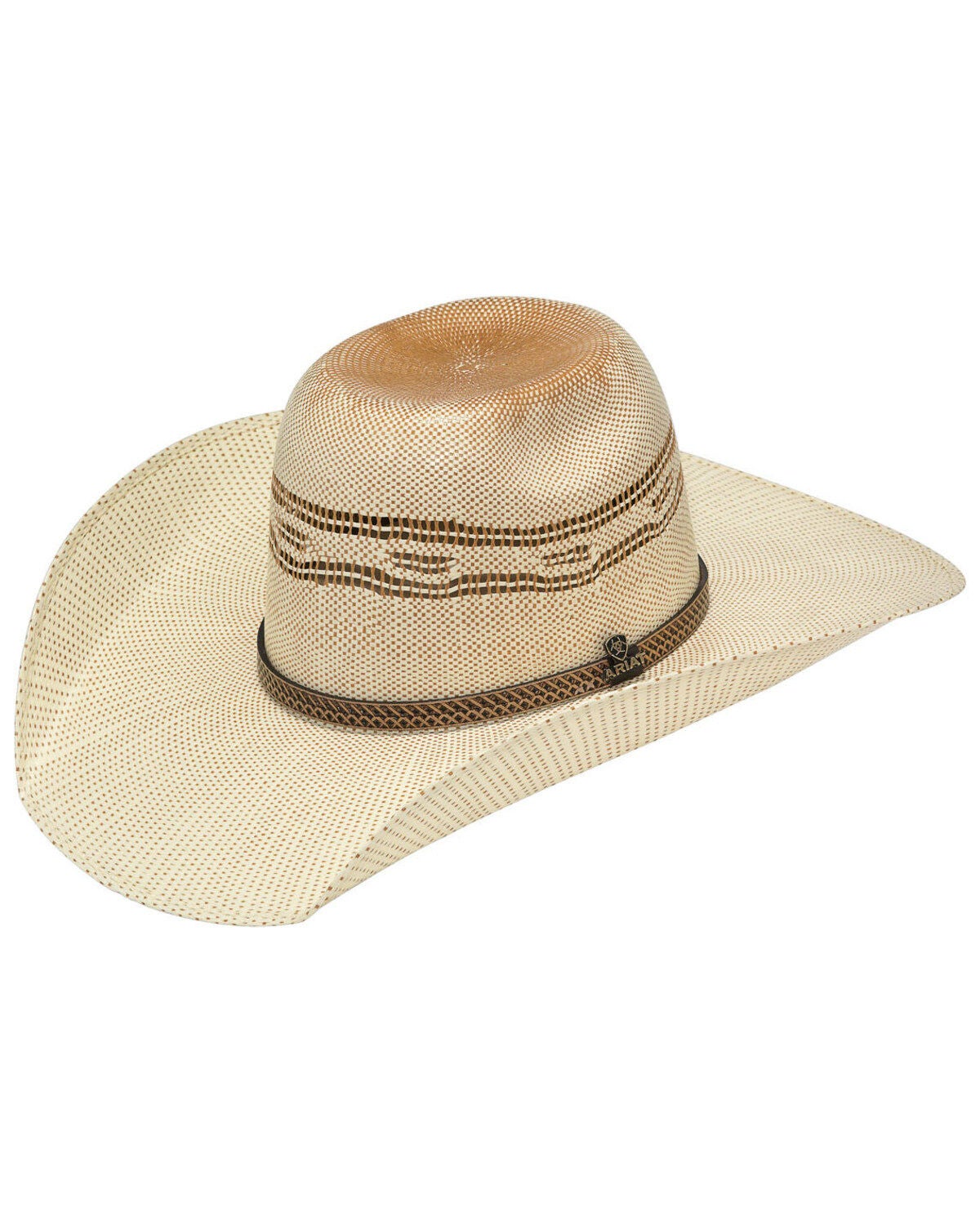 Ariat Natural Straw Cowboy Hat, Natural, hi-res