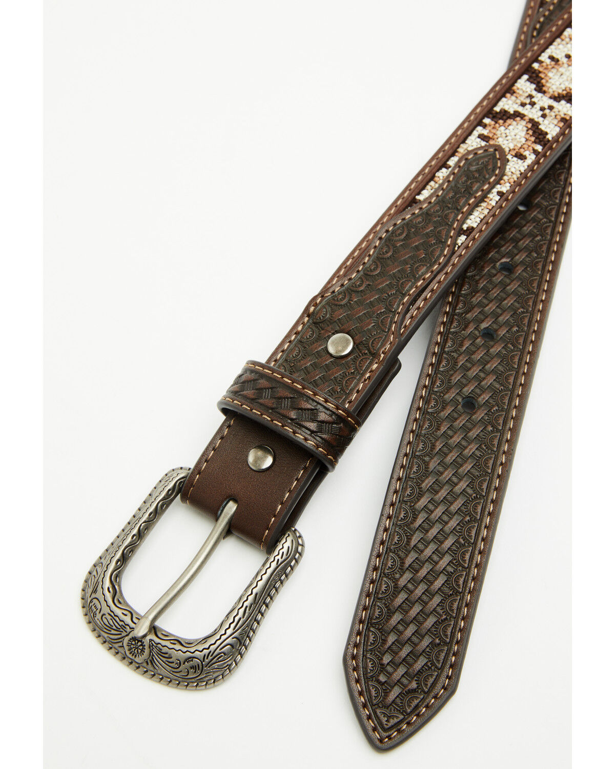 Product Name:  Cody James Boys' Tucker Southwestern Faux Leather Belt