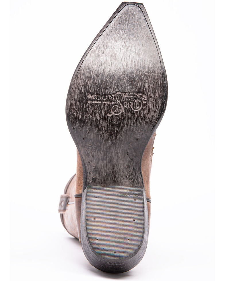 Moonshine Spirit Men S Dublin Taupe Western Boots Snip Toe