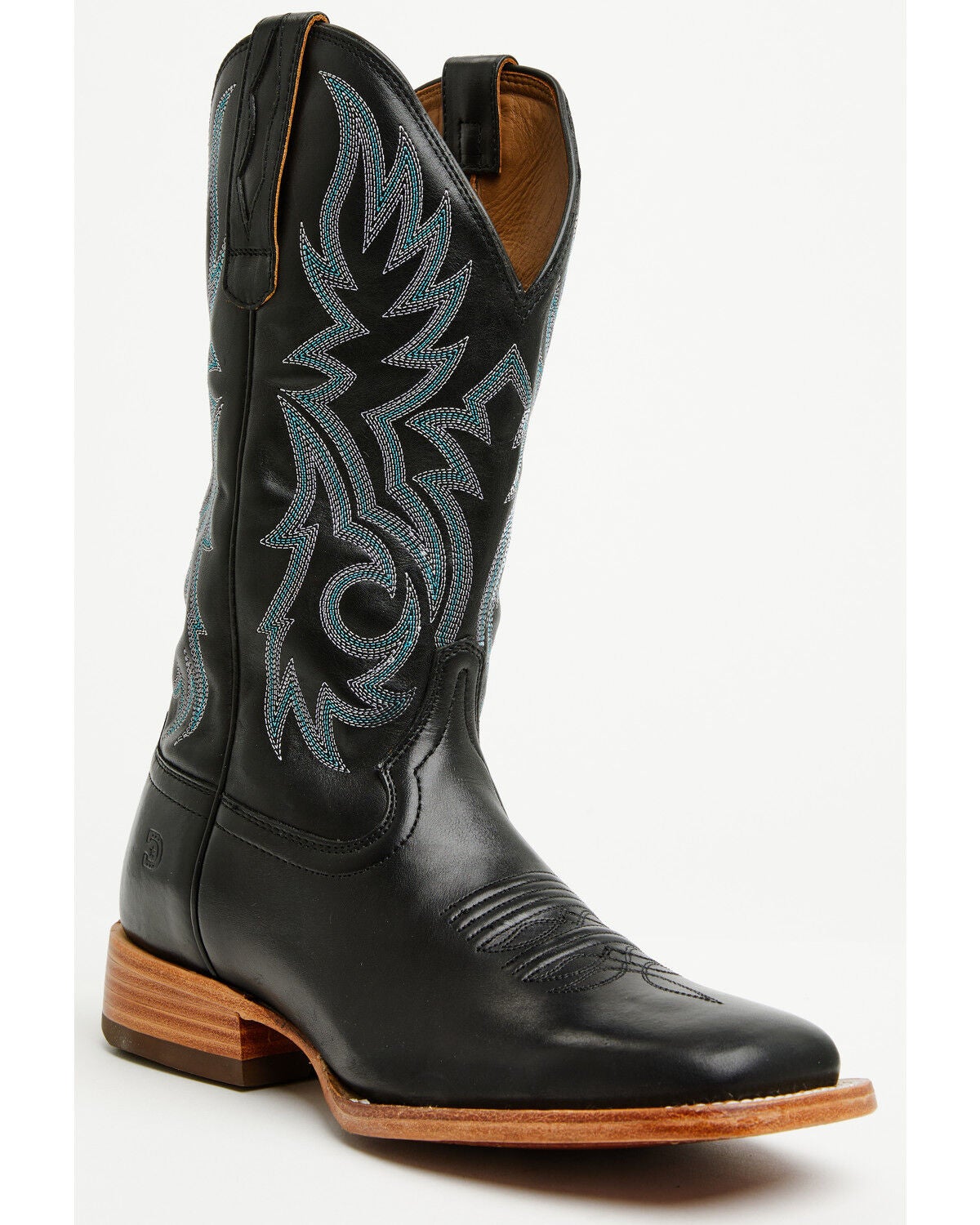 Durango Men's Arena Elite 13" Roper Boots - Broad Square Toe, Black, hi-res