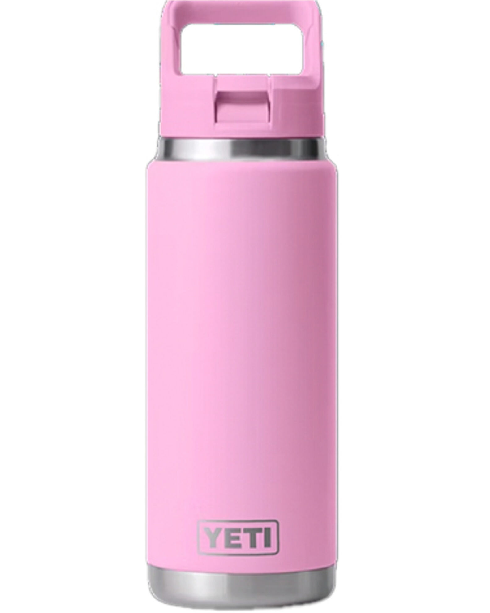 Image #1 - YETI Rambler® 26oz Water Bottle with Chug Cap, Pink, hi-res