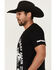 Image #2 - Boot Barn Men's Make America Cowboy Again Short Sleeve Graphic T-Shirt, Black, hi-res