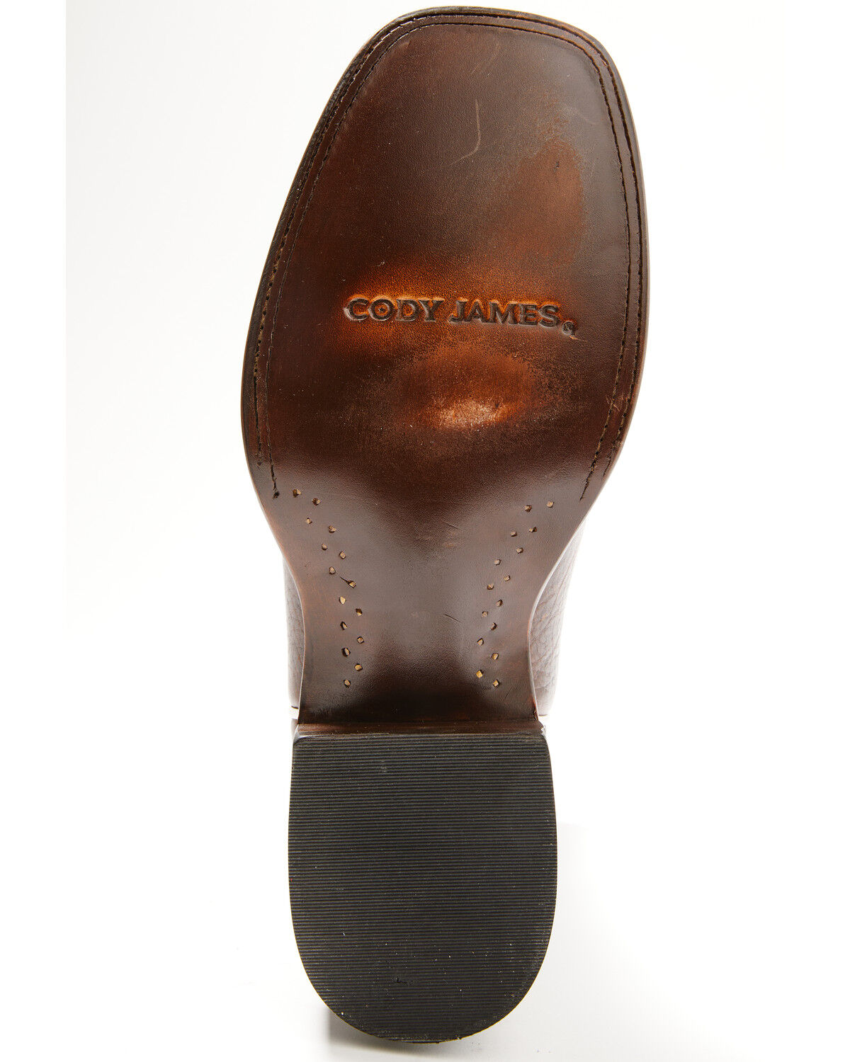 Image #7 - Cody James Men's Harper Western Boots - Broad Square Toe, Blue, hi-res